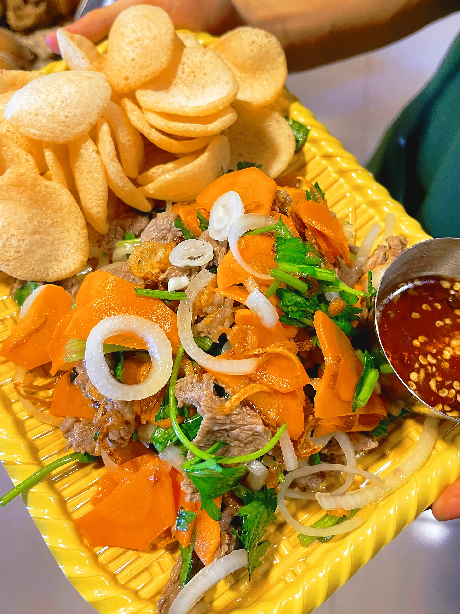 Hình ảnh Gỏi bò bóp thấu tái chanh