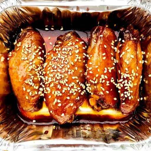 Hình ảnh Cánh gà sốt Teriyaki 4 miếng 