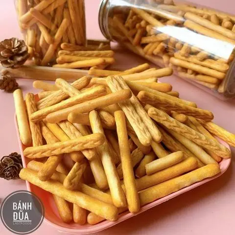 Hình ảnh Bánh Que Chấm Sốt Socola Đen