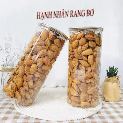 Hình ảnh Hạnh nhân rang bơ/ 1 hộp 450gr