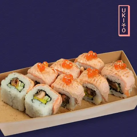 Hình ảnh Cuốn da cá hồi