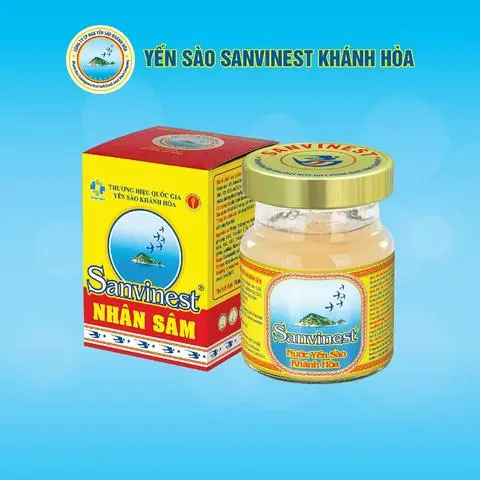 Hình ảnh Nước yến Khánh Hòa Sanest Lọ  Sâm 