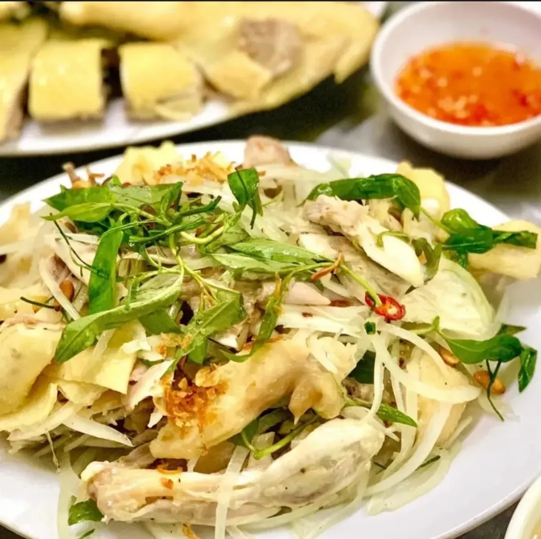 Hình ảnh Cháo + Gỏi Gà Ta 1/4 (2 người ăn ) 