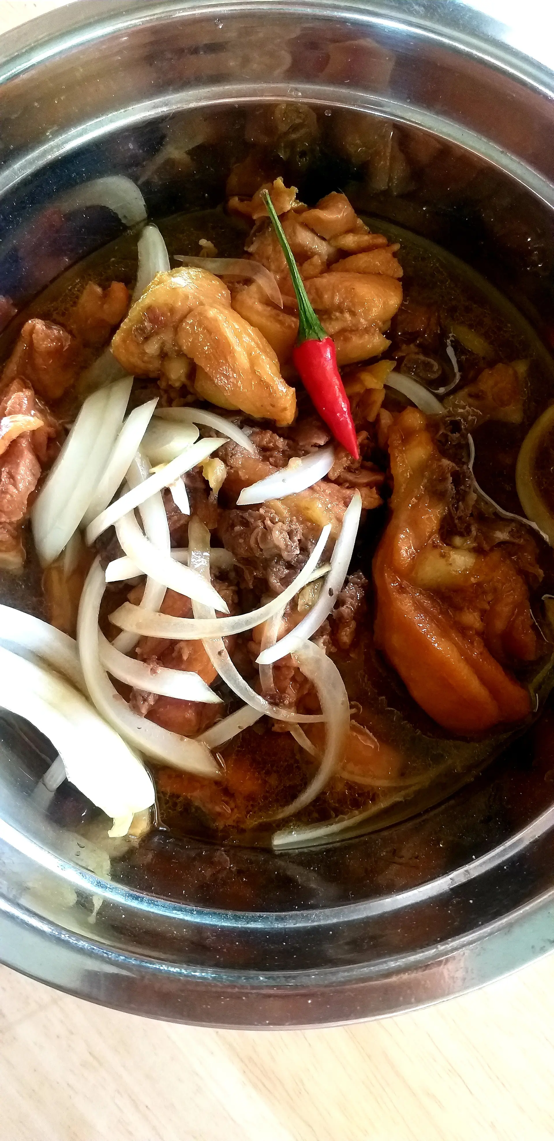 Hình ảnh Cơm vịt kho gừng +canh