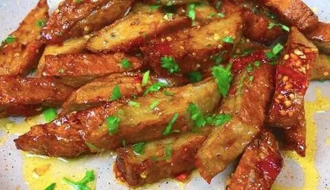 Hình ảnh Chả cá sốt mắm tỏi