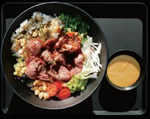Hình ảnh SALAD-SMOKED DUCK [vịt xông khói] (Tô)