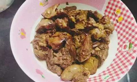 Hình ảnh Cơm lòng gà xào
