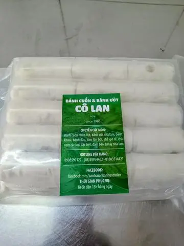 Hình ảnh chả giò (chưa rán) - túi 500 gram
