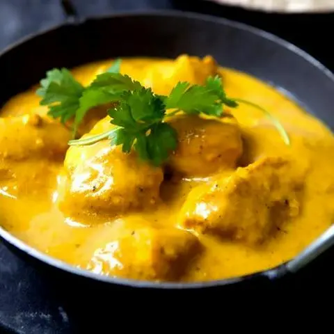 Hình ảnh Chicken Korma ( Gà luộc nấu sốt kem Cà ri)