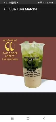Hình ảnh Sữa tươi matcha