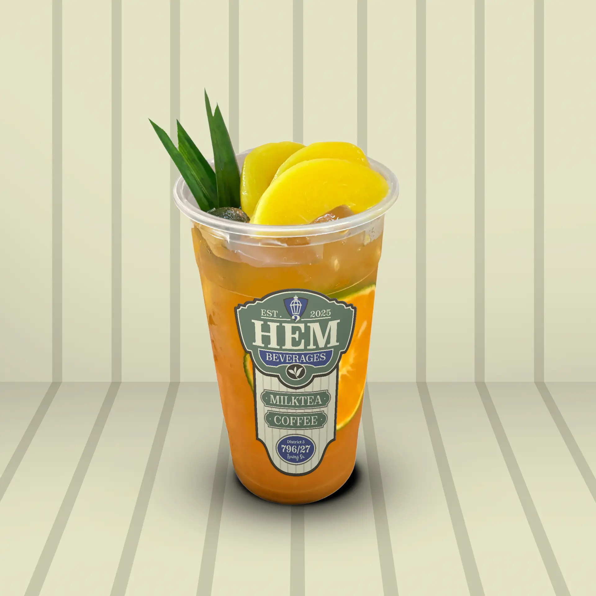 Hình ảnh Trà Đào Cam Sả