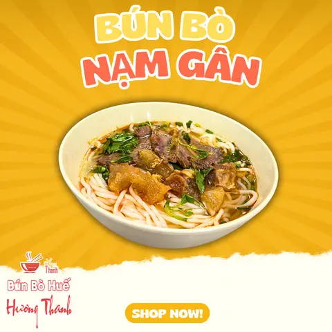 Hình ảnh Bún bò nạm gân