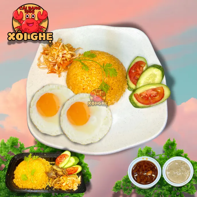 Hình ảnh Cơm chiên Trứng ốp la 2 quả