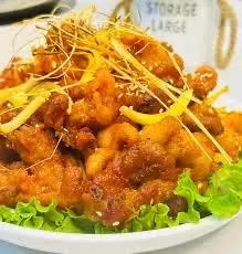 Hình ảnh Chân Gà Chiên Bơ Tỏi ( 7 Chân Có xương)