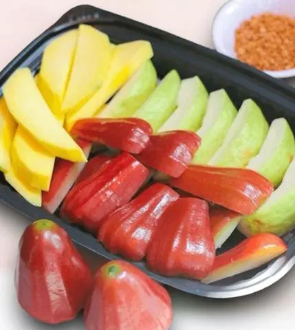 Hình ảnh Hộp: Mận, Xoài, Ổi