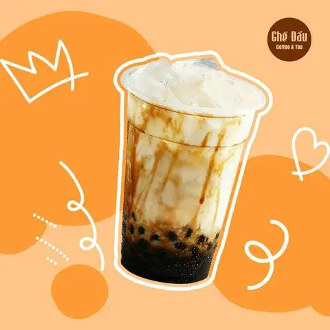 Hình ảnh Sữa tươi trân châu đường đen - Black sugar pearl fresh milk