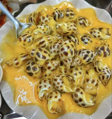 Hình ảnh Ốc Hương sốt bơ dừa