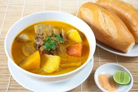 Hình ảnh Bánh mì cari