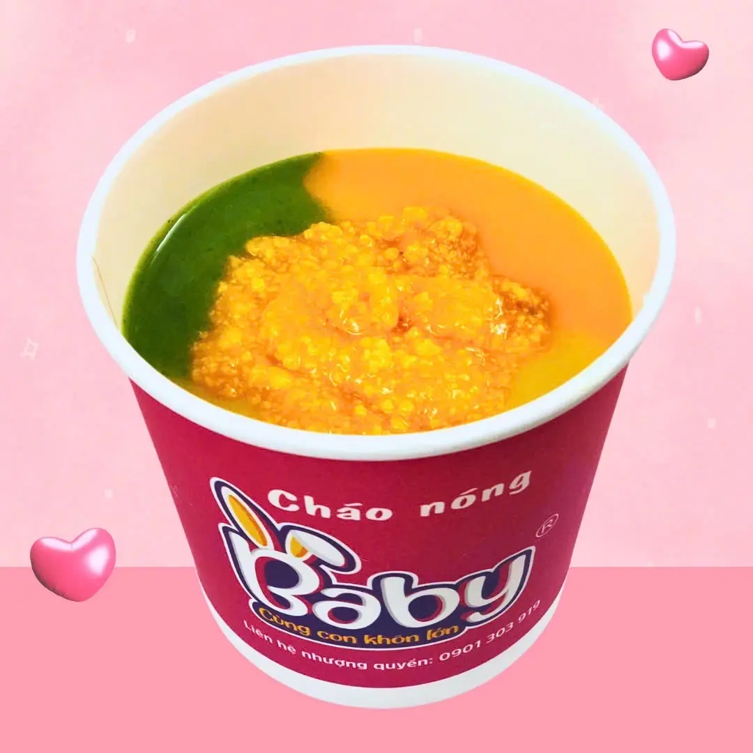 Hình ảnh Cháo tôm hầm cà rốt