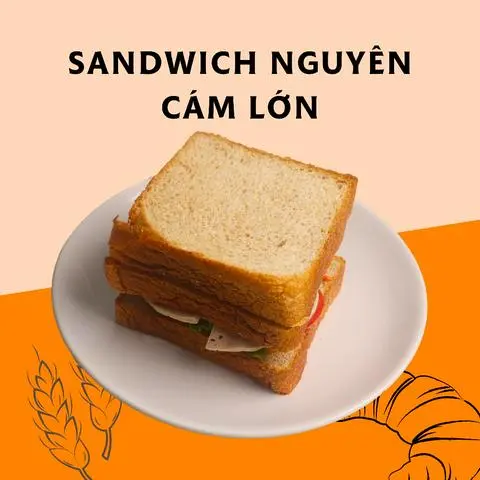 Hình ảnh Sandwich nguyên cám kẹp tự chọn size M
