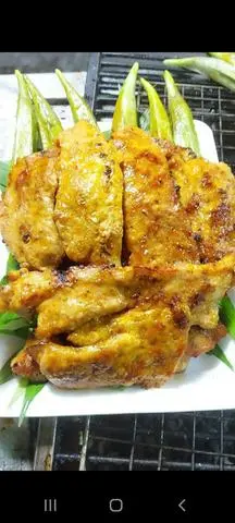 Hình ảnh Vú heo nướng