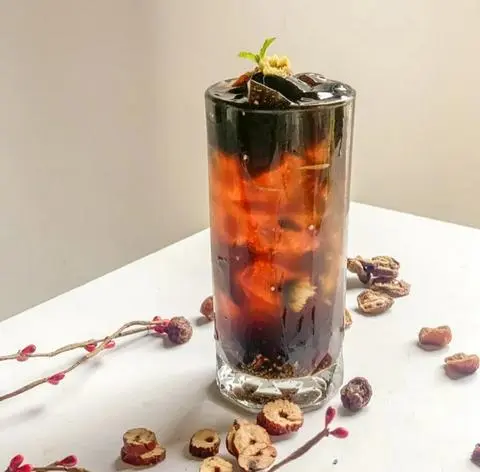Hình ảnh Trà bí đao thảo mộc sương sáo hạt chia