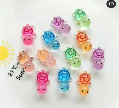 Hình ảnh 10 túi mù rùa phát sáng mini siêu cưng tặng 1