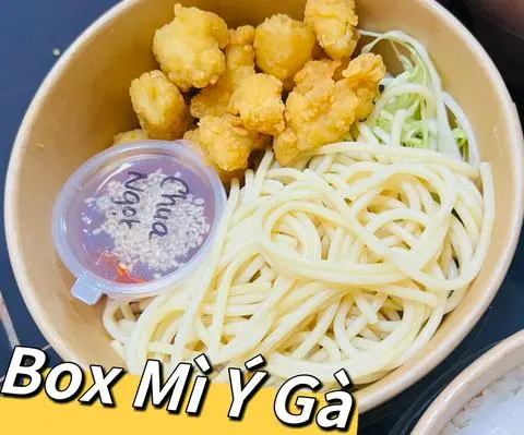 Hình ảnh Mì ý gà viên