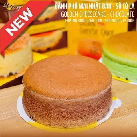 Hình ảnh Golden cheesecake - Vị Sô Cô La