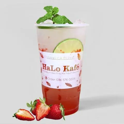Hình ảnh Soda Dâu Tây