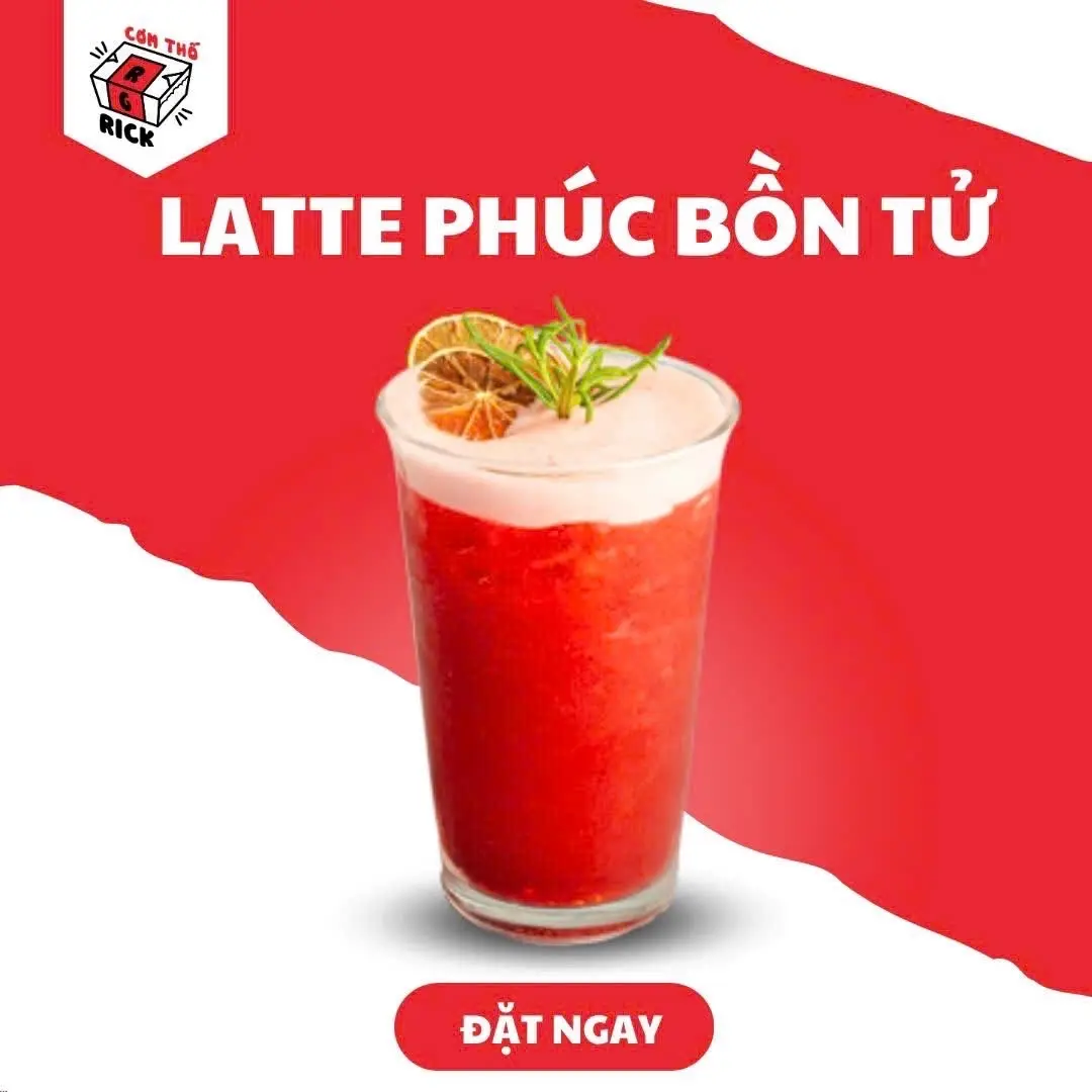 Hình ảnh Latte Phúc Bồn Tử