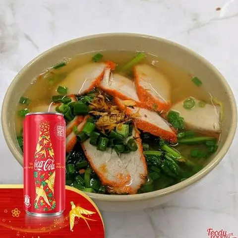 Hình ảnh Mì xá xíu - coca-cola