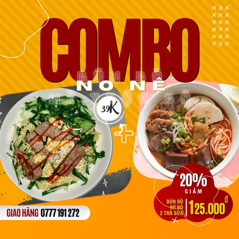Hình ảnh COMBO NO NÊ (2 người)