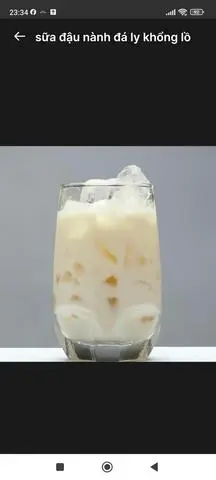 Hình ảnh sữa đậu nành ly lớn 