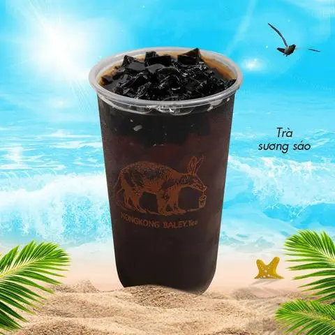 Hình ảnh Trà sương sáo thạch sương sáo 