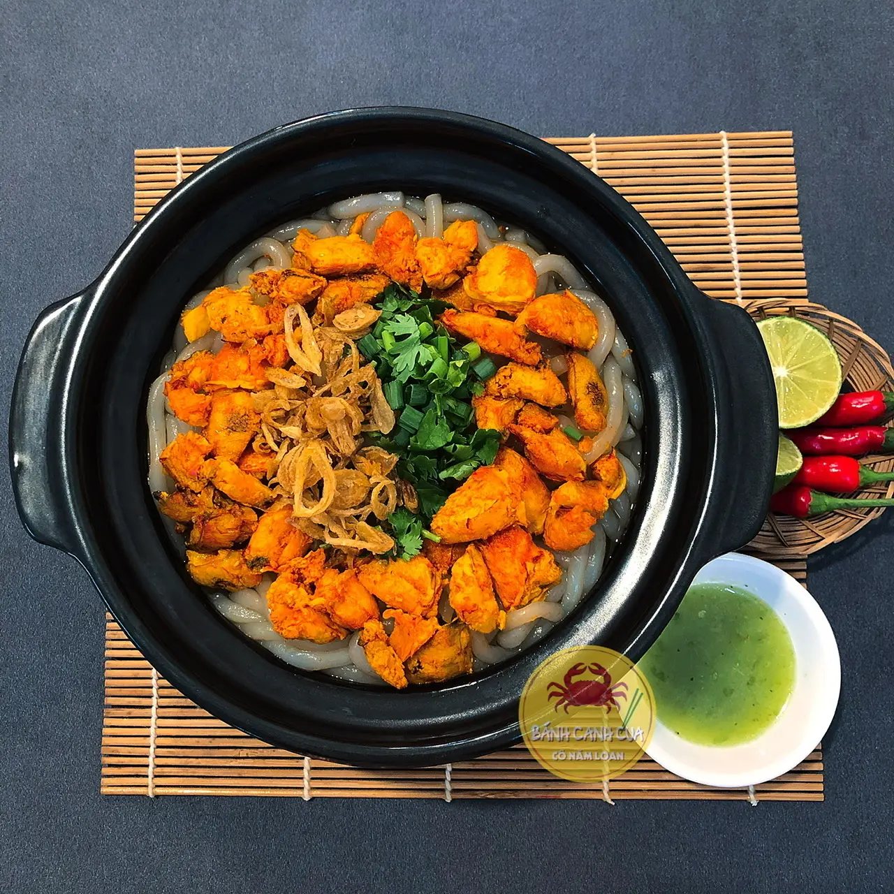 Hình ảnh Bánh Canh Thịt Cua ( bánh canh + thịt cua )