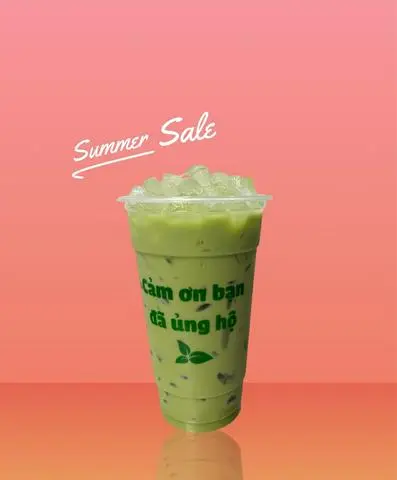 Hình ảnh Trà sữa Thái xanh