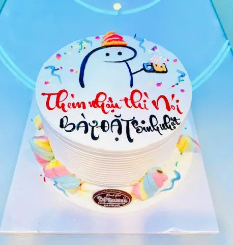 Hình ảnh bánh kem mini bày đặt sinh nhật dễ thương