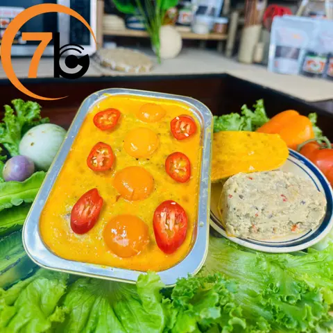 Hình ảnh Mắm Chưng Cá Linh 4 Trứng Muối 500g