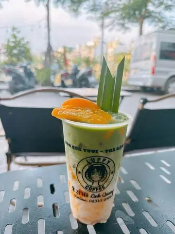 Hình ảnh Matcha Latte Đào