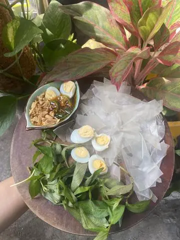Hình ảnh Bánh tráng chấm