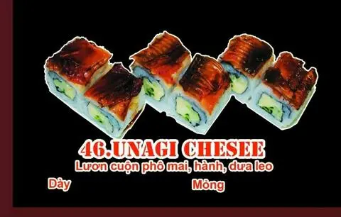 Hình ảnh 46 unagi chesee mỏng