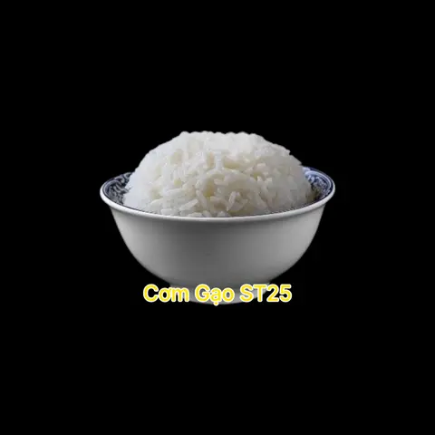 Hình ảnh Cơm Trắng Gạo ST 25