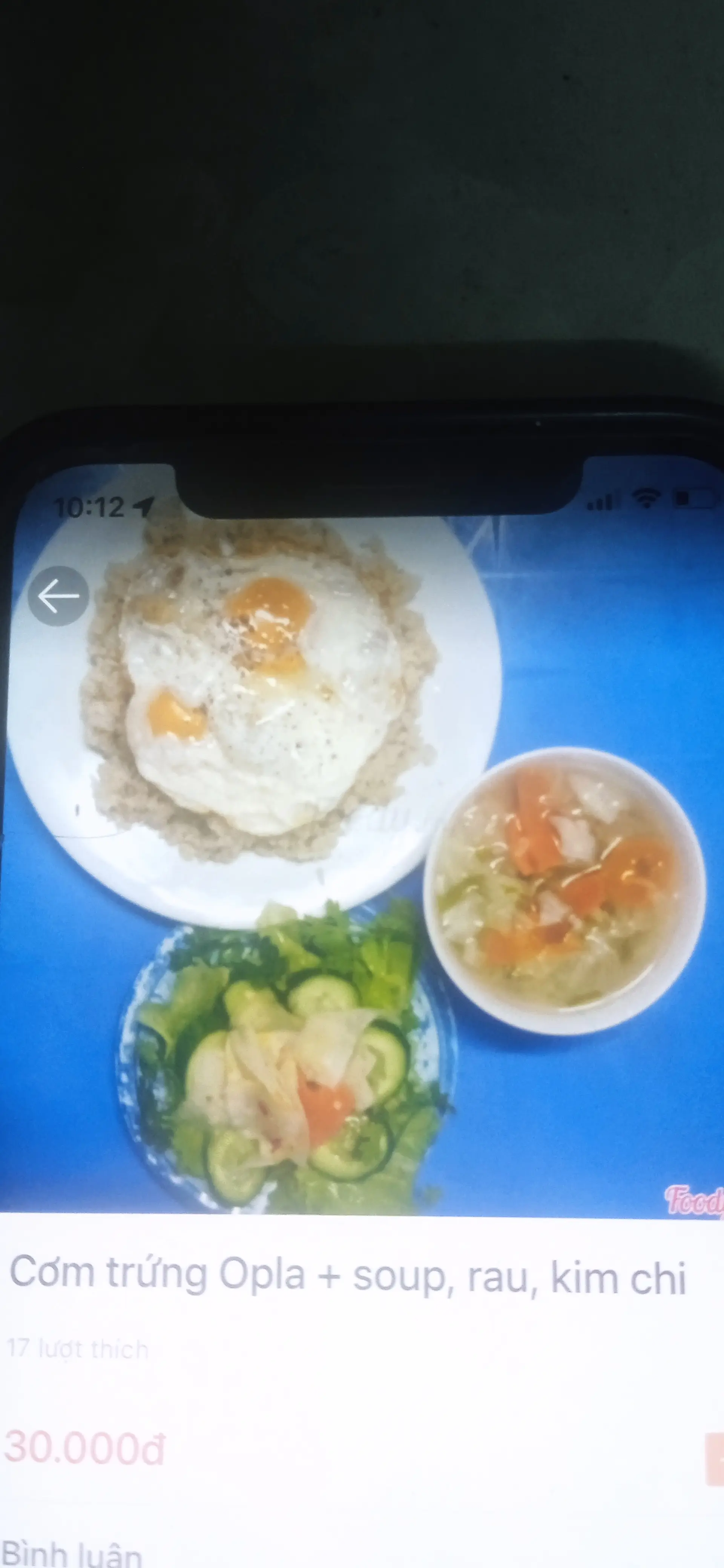 Hình ảnh Cơm trứng Opla  và soup