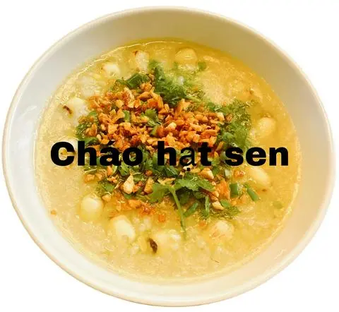Hình ảnh Cháo hạt sen đậu xanh - 2 người