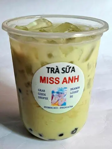 Hình ảnh Trà sữa thái xanh