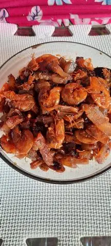 Hình ảnh Tép rim thịt (Không cháo)