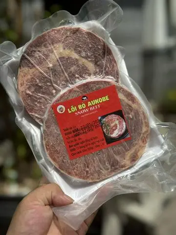 Hình ảnh Lõi Vai Bò Úc Aukobe 500g