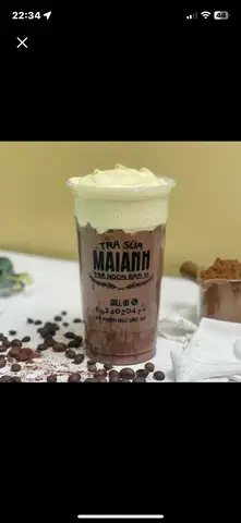 Hình ảnh Trà sữa socola kem trứng
