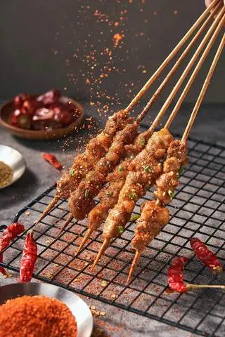 Hình ảnh Cừu nướng - 2 xiên